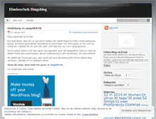 Tablet Screenshot of himbeerbel.wordpress.com
