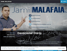 Tablet Screenshot of jamilmalafaia.wordpress.com