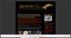 Desktop Screenshot of harlette.wordpress.com