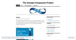 Desktop Screenshot of gacompassionproject.wordpress.com