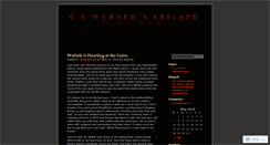 Desktop Screenshot of clwerner.wordpress.com