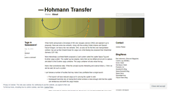 Desktop Screenshot of hohmanntransfer.wordpress.com