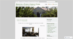 Desktop Screenshot of bpcrihanaveche.wordpress.com