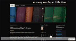 Desktop Screenshot of kateness.wordpress.com