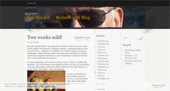 Desktop Screenshot of lenmackin.wordpress.com