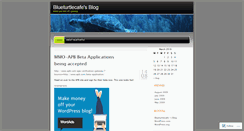 Desktop Screenshot of blueturtlecafe.wordpress.com