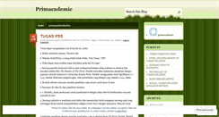 Desktop Screenshot of primacademic.wordpress.com