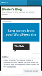 Mobile Screenshot of bleeter.wordpress.com