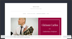 Desktop Screenshot of gleison.wordpress.com