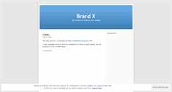 Desktop Screenshot of noahbrand.wordpress.com