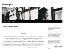 Tablet Screenshot of nikowaajabu.wordpress.com