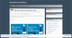 Desktop Screenshot of nacienciacomnatalia.wordpress.com