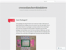 Tablet Screenshot of crossedanchorskindalove.wordpress.com