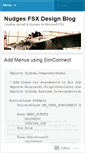 Mobile Screenshot of fsxdesign.wordpress.com