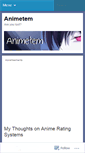 Mobile Screenshot of animetem.wordpress.com