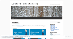 Desktop Screenshot of lawfordmiles.wordpress.com