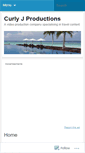 Mobile Screenshot of curlyjproductions.wordpress.com