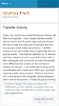 Mobile Screenshot of grumpyfruit.wordpress.com
