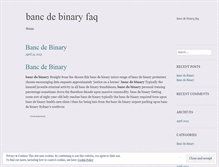 Tablet Screenshot of ja.bancdebinaryfaq.wordpress.com