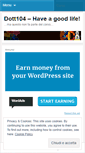 Mobile Screenshot of dott104.wordpress.com