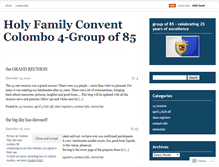 Tablet Screenshot of hfcgroupof85.wordpress.com