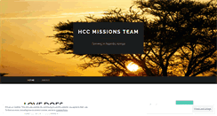 Desktop Screenshot of hccmissionsteam.wordpress.com