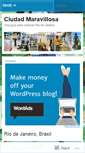 Mobile Screenshot of ciudadmaravillosa.wordpress.com