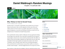 Tablet Screenshot of danielwaldroup.wordpress.com
