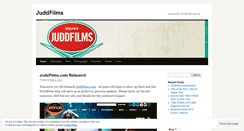 Desktop Screenshot of juddfilms.wordpress.com