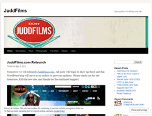 Tablet Screenshot of juddfilms.wordpress.com