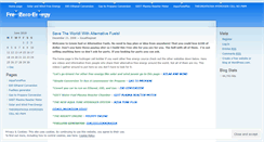 Desktop Screenshot of freezeroenergy.wordpress.com