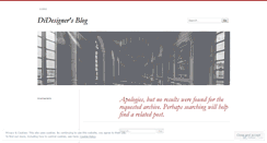 Desktop Screenshot of didesigner.wordpress.com