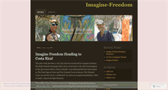 Desktop Screenshot of imaginefreedom1.wordpress.com