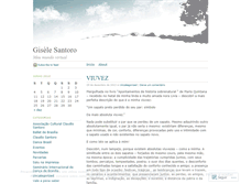 Tablet Screenshot of giselesantoro.wordpress.com