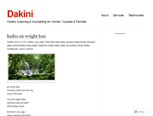 Tablet Screenshot of dakinicoaching.wordpress.com