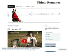 Tablet Screenshot of oultimoromance.wordpress.com