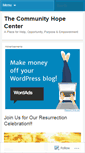 Mobile Screenshot of communityhope.wordpress.com