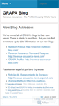Mobile Screenshot of grapablog.wordpress.com