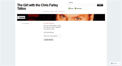 Desktop Screenshot of chrisfarleytattoo.wordpress.com