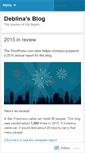 Mobile Screenshot of deblinaganguli.wordpress.com