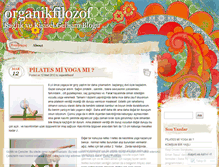 Tablet Screenshot of organikfilozof.wordpress.com