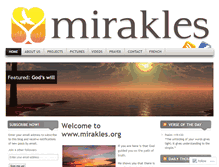 Tablet Screenshot of miraklesofgod.wordpress.com