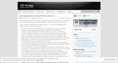 Desktop Screenshot of ihsmortgage.wordpress.com