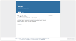 Desktop Screenshot of ospois.wordpress.com
