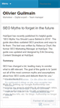 Mobile Screenshot of guilmain.wordpress.com
