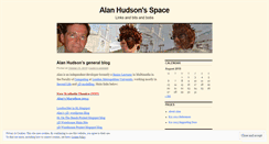 Desktop Screenshot of mralanhudson.wordpress.com