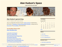 Tablet Screenshot of mralanhudson.wordpress.com