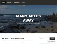 Tablet Screenshot of darrylmiles.wordpress.com