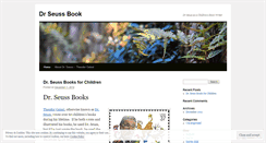 Desktop Screenshot of drseussbook.wordpress.com