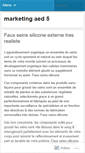 Mobile Screenshot of marketingaed5.wordpress.com